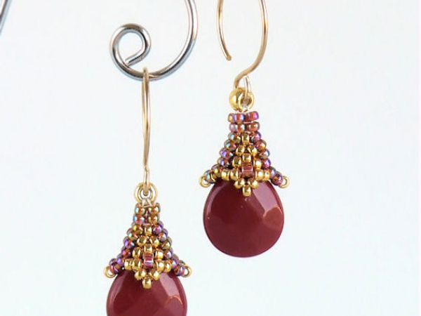 Download Rania - Dangle Earrings - Tutorial | Cath Thomas Designs - SamohtaC